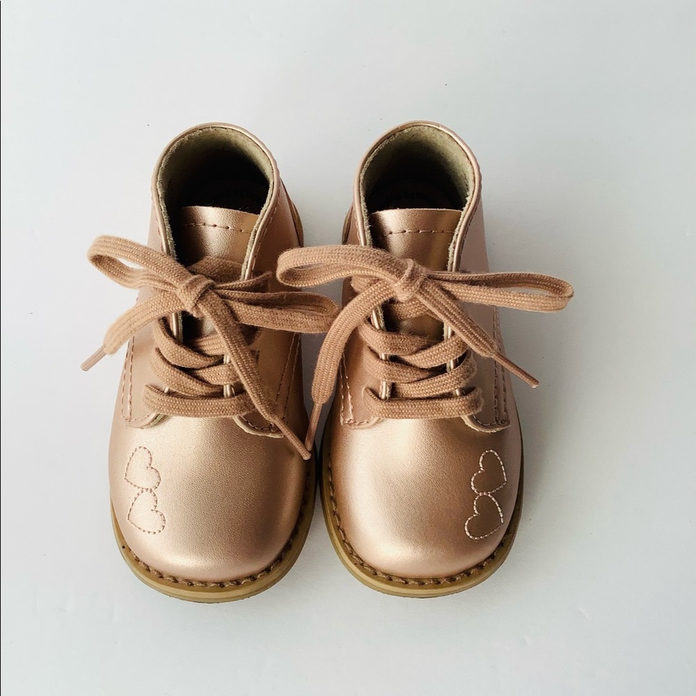Footmates Tammy booties girl pink 4.5